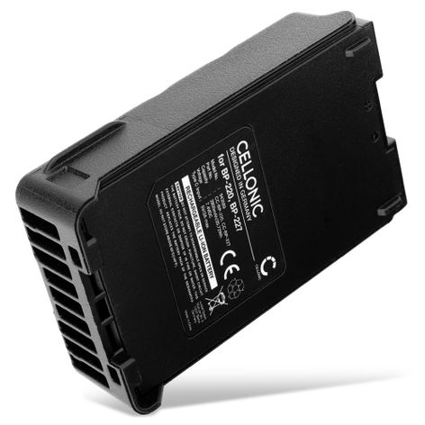 Batteri for Icom IC-V80, IC-V80E, IC-M87, IC-F61, IC-V85, IC-F51, IC-M88, IC-F50, IC-F50V BP-220 (2800mAh, 7.4V) fra CELLONIC