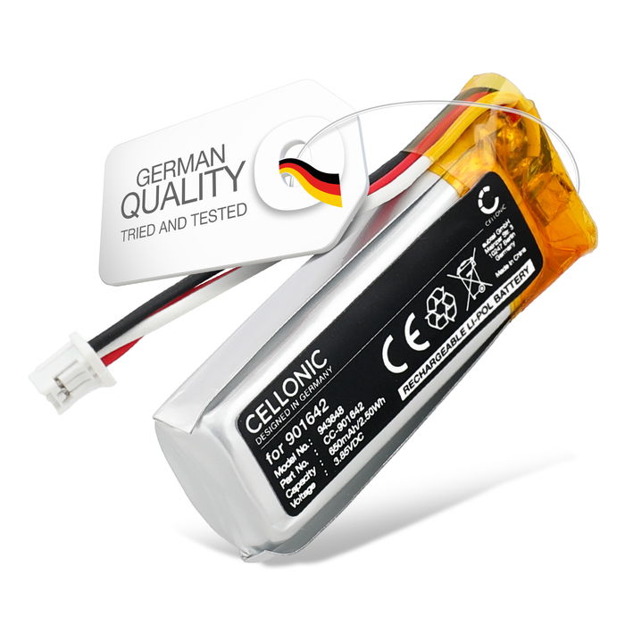 Batteri for Somfy Nina IO, Timer io, 5121348A, 515657C 901642 (650mAh, 3.85V) fra CELLONIC