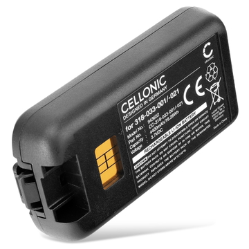 Batteri for Honeywell CK3X, CK3, CK3R, CK3A, CK3B, CK3C, CK3N, CK3N1, CK3C1 4400mAh 3.7V fra CELLONIC