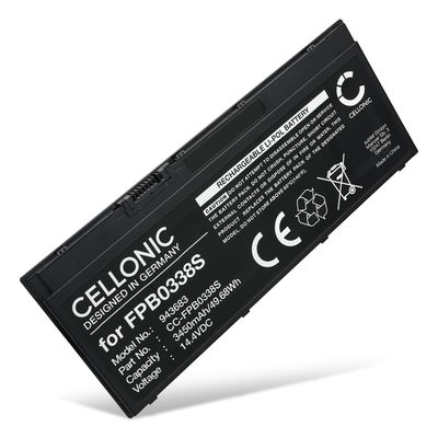 Batteri for Fujitsu LifeBook E5510, U749, E5411, T937, Lifebook U7410, E559, U7510, U748, E558, U758, T939, E548, U747, Fujitsu FPB0338S, CP721834-01, CP734928-01 3450mAh 14.4V fra CELLONIC