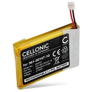 Batteri for Garmin Fenix 7X, Tactix 7 361-00147-10 (300mAh, 3.7V) fra CELLONIC