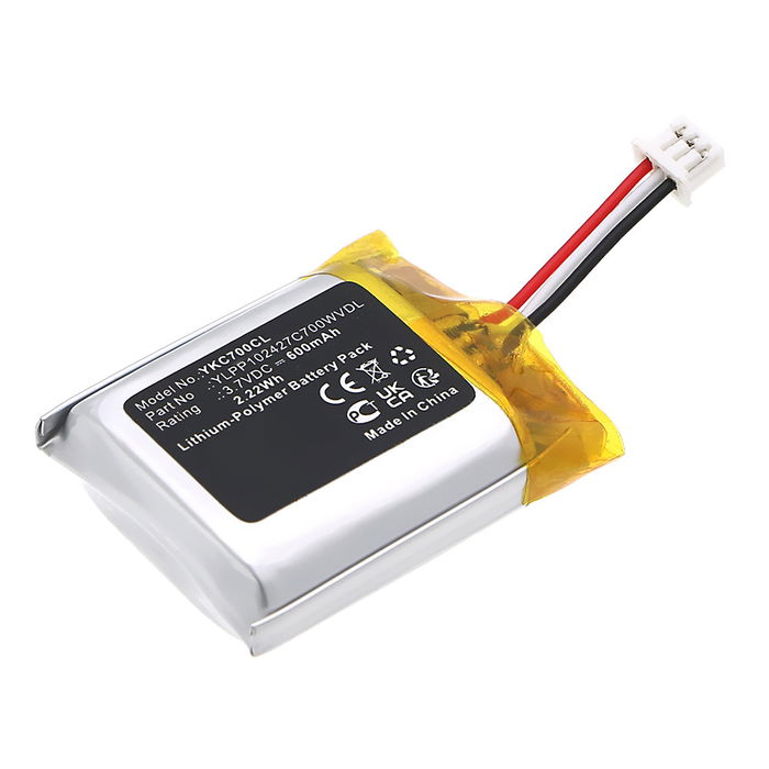 Batteri for Yealink CP700 YLPP102427C700WVDL (600mAh, 3.7V) fra CELLONIC