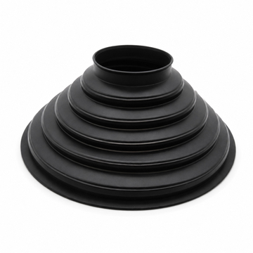 Universal Camera Lens Hood for 70-90mm - Rubber Screw-in Collapsible Lens Shade from CELLONIC