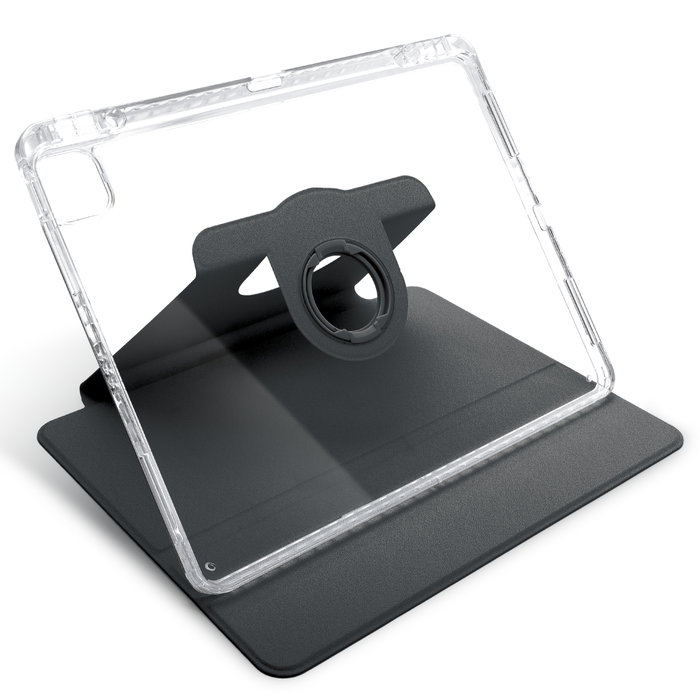 CELLONIC 360 Graders iPad Deksel med Klaff, for iPad Air 13/Pro 12.9, Svart