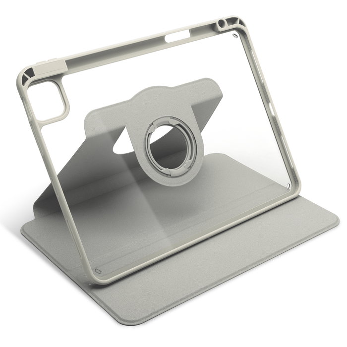 CELLONIC 360 Graders iPad Deksel med Klaff, for iPad Air 11/Air 5/4, Grå