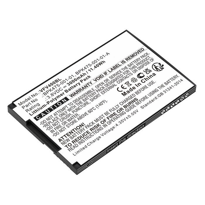 Batteri for Verifone V400m Plus 4G Adyen V400m BPK475-001-01 (3000mAh, 3.8V) fra CELLONIC
